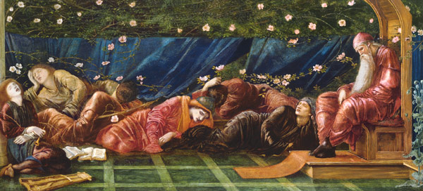 E.Burne-Jones, The Briar Rose à Sir Edward Burne-Jones