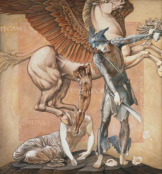 The Death of Medusa I à Sir Edward Burne-Jones