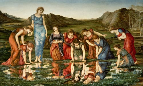 The Mirror of Venus à Sir Edward Burne-Jones