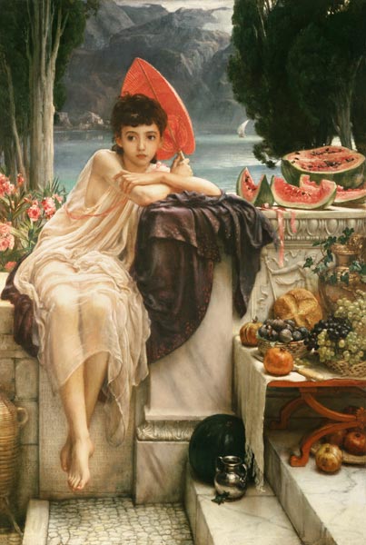 On the Temple Steps à Sir Edward John Poynter