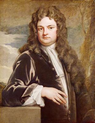 Portrait of Sir Richard Steele (1672-1729) 1711 (oil on canvas) à Sir Godfrey Kneller