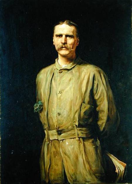 Portrait of Archibald Forbes, War Correspondent à Sir Hubert von Herkomer