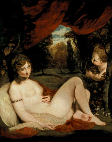 Venus and Cupid à Sir Joshua Reynolds