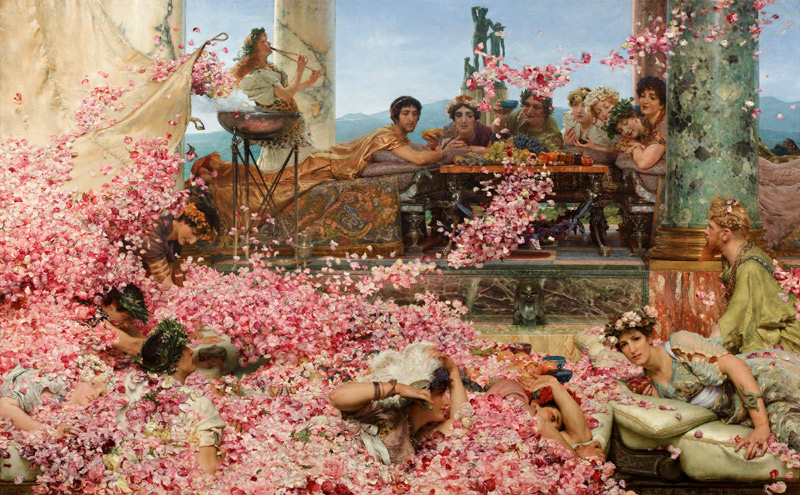Les roses des Heliogabalus à Sir Lawrence Alma-Tadema