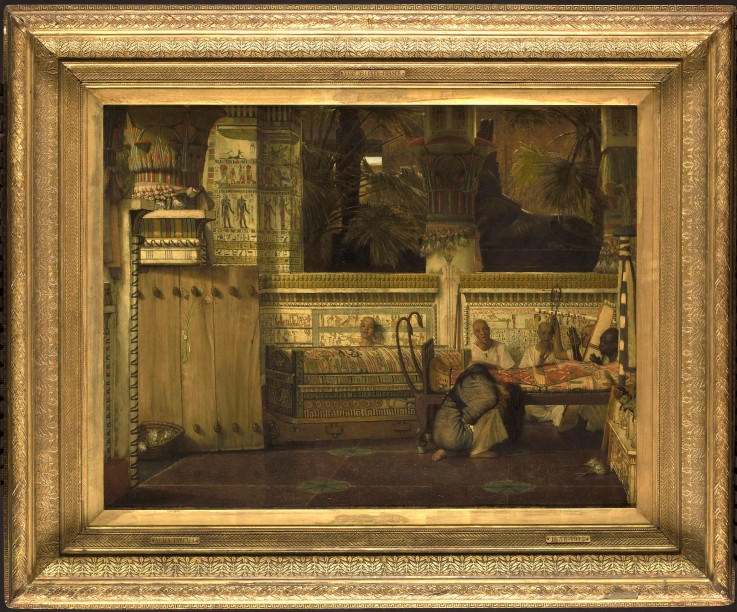 An Egyptian Widow à Sir Lawrence Alma-Tadema
