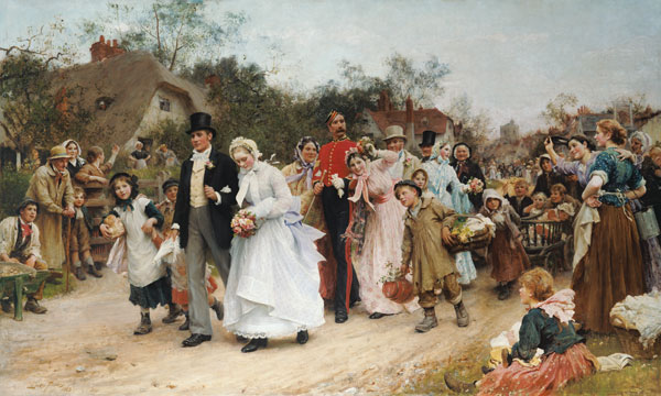 The Village Wedding à Sir Samuel Luke Fildes