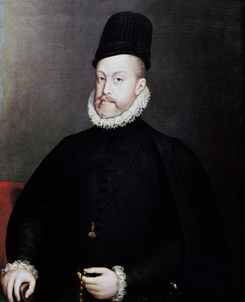 Portrait of Philip II (1527-1598), King of Spain and Portugal à Sofonisba Anguissola