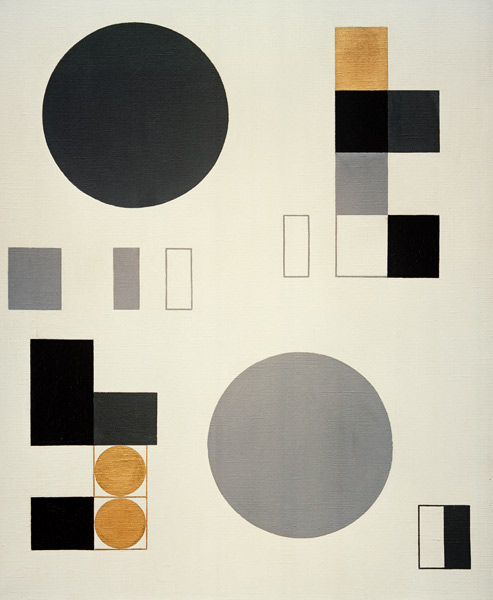 Composition with and Rectangles à Sophie Taeuber-Arp