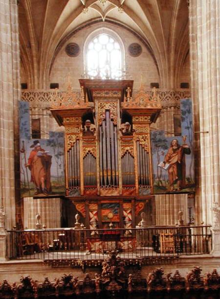 Organ in the Catedral Nueva à École espagnole