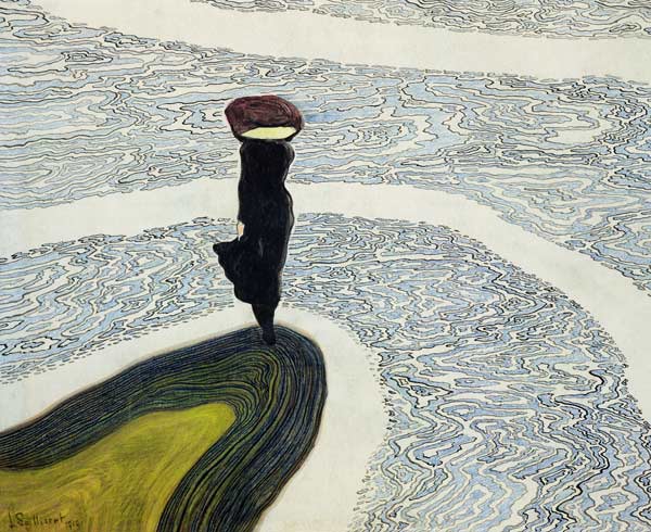 Woman at the Edge of the Water à Leon Spilliaert