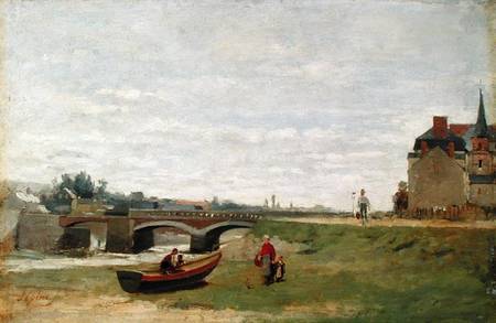 Landscape with a Bridge à Stanislas Lépine
