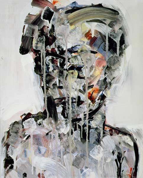 Portrait of David Bowie, 1994 (oil on canvas)  à Stephen  Finer