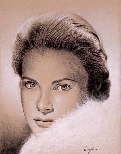Portrait de Grace Kelly