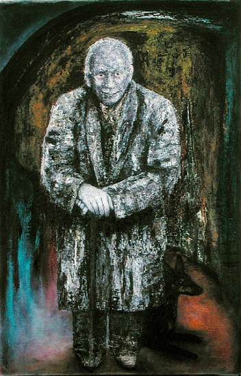 Meeting with a Wise Man, 2003-04 (oil on canvas)  à Stevie  Taylor