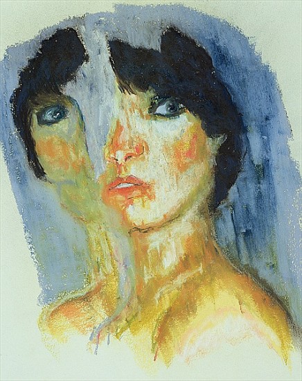 Splitting (pastel and oil pastel on paper)  à Stevie  Taylor