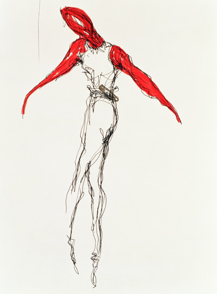 The Dancer, 1997 (ink on paper)  à Stevie  Taylor