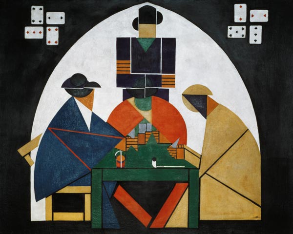 Les joueurs de cartes à Theo van Doesburg
