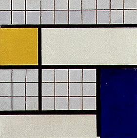 Composition en demi valeurs. à Theo van Doesburg