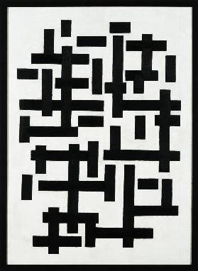 Composition blanc-noir - Theo van Doesburg