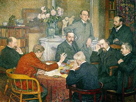 The Reading à Theo van Rysselberghe