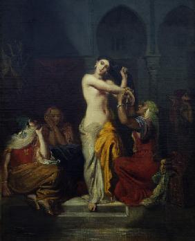 Theodore Chasseriau , Harem scene