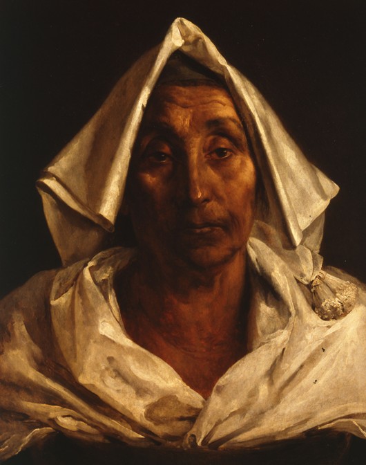 Old Italian Woman à Theodore Gericault