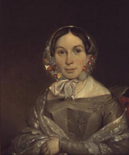 Portrait of Eliza Sophia Tilley à Thomas Bock