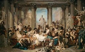La chute de la société romaine (Les Romains de la décadence)