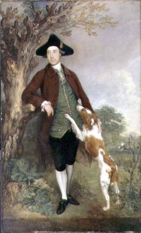 Portrait of George Venables Vernon, 2nd Lord Vernon à Thomas Gainsborough