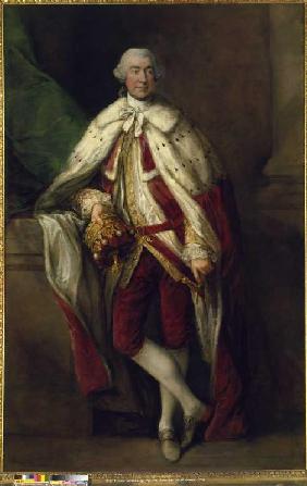 portrait de James, 8. Comte of Abercorn, dans la robe d'un Peer écossais
