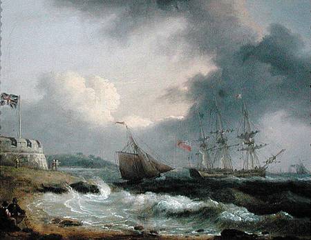 Off the Squadron, Cowes à Thomas Luny