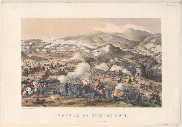 The Battle of Inkerman on November 5, 1854 à Thomas Packer