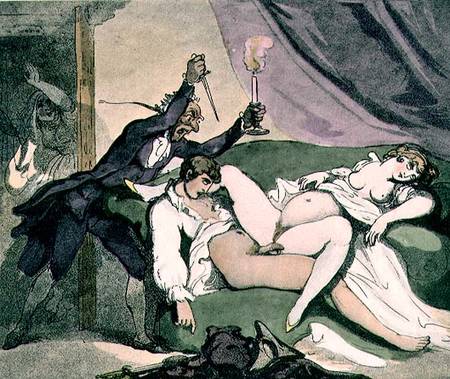 The Adulterers Discovered à Thomas Rowlandson