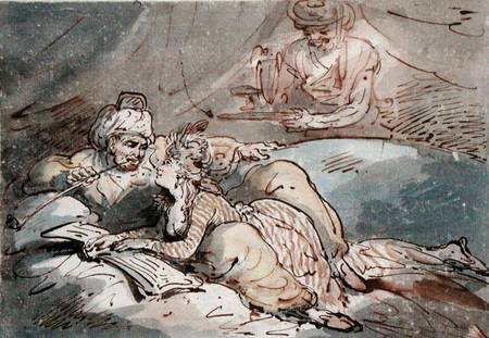 Love in the East à Thomas Rowlandson