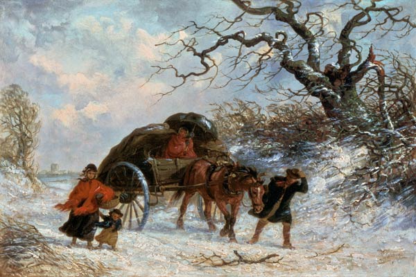 The Carriers Cart - Winter à Thomas Smythe