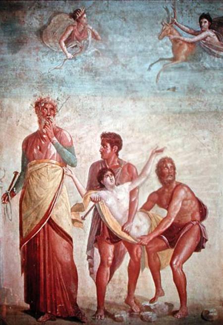 The Sacrifice of Iphigenia, from the House of the Tragic Poet à Timante
