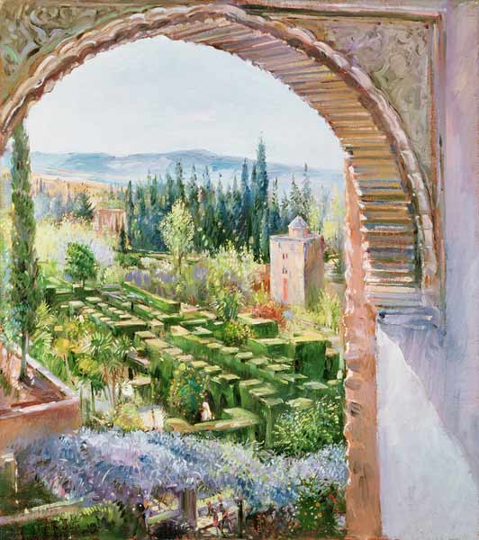 Alhambra Gardens  à Timothy  Easton