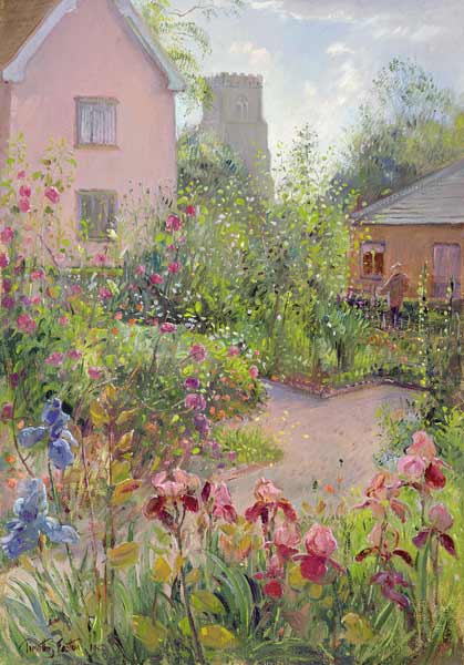 Herb Garden at Noon  à Timothy  Easton