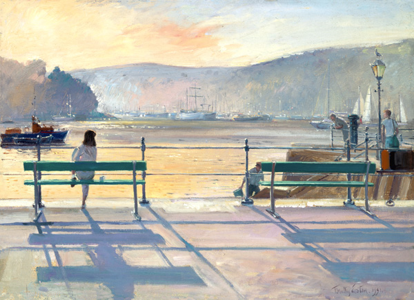 Vue sur le port, 1991 à Timothy  Easton