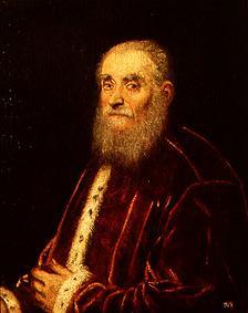 portrait d'un avocat vénitiens. à Tintoretto (alias Jacopo Robusti, alias Le Tintoret)