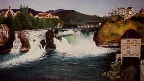la cascade du Rhin des Schaffhausen à Tivadar Csontváry-Kosztka