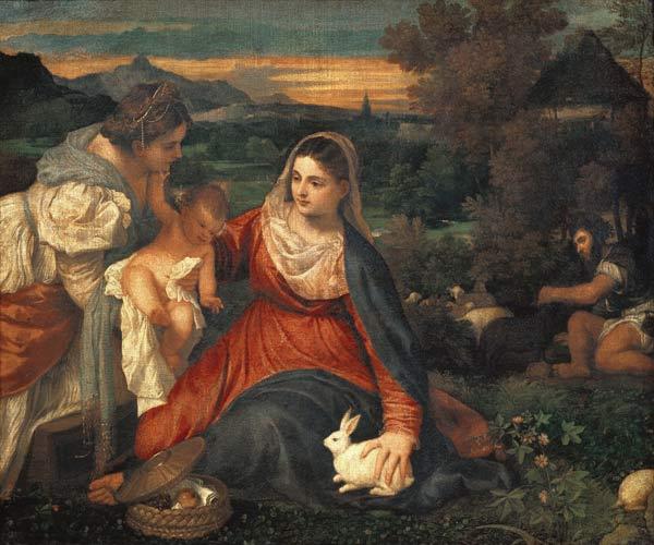 La Madonne avec le lapin