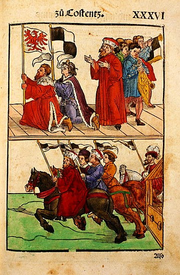 The Council of Constance, from ''Chronik des Konzils von Konstanz'' à Ulrich von Richental