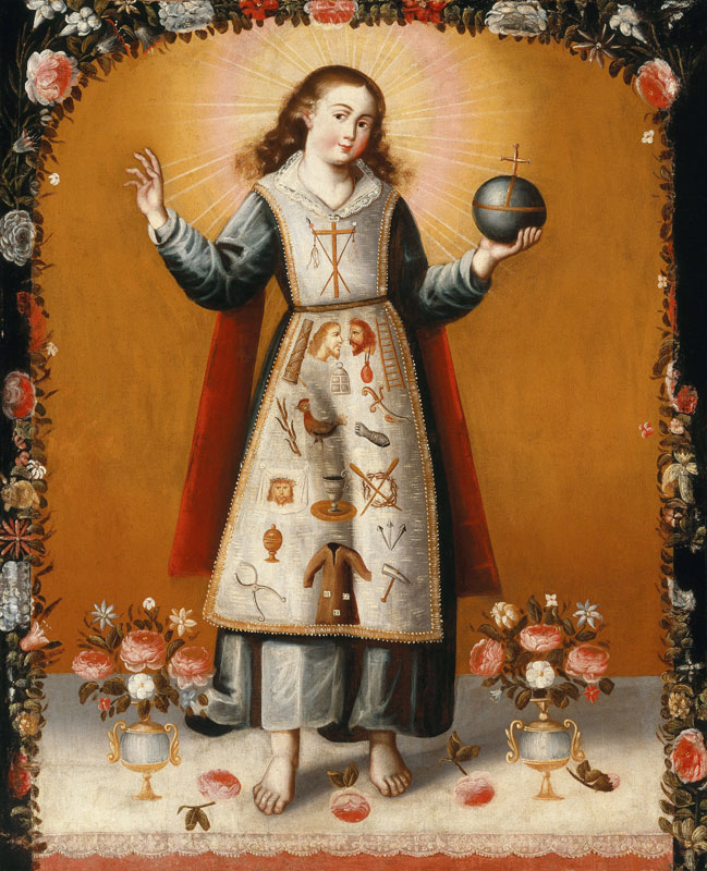 Christ Child with Passion Symbols à Artiste inconnu