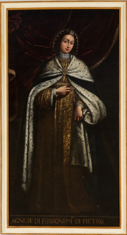 Agnes of Faucigny, wife of Peter II, Count of Savoy à Artiste inconnu