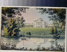 View of the Pavlovsk Palace (Album of Marie Taglioni)