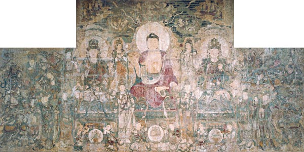 Bhaisajyaguru, the buddha of healing and medicine à Artiste inconnu