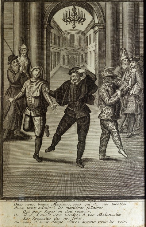 Commedia dell'arte à Artiste inconnu