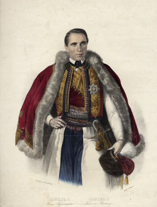 Danilo I (1826-1860), Prince of Montenegro à Artiste inconnu
