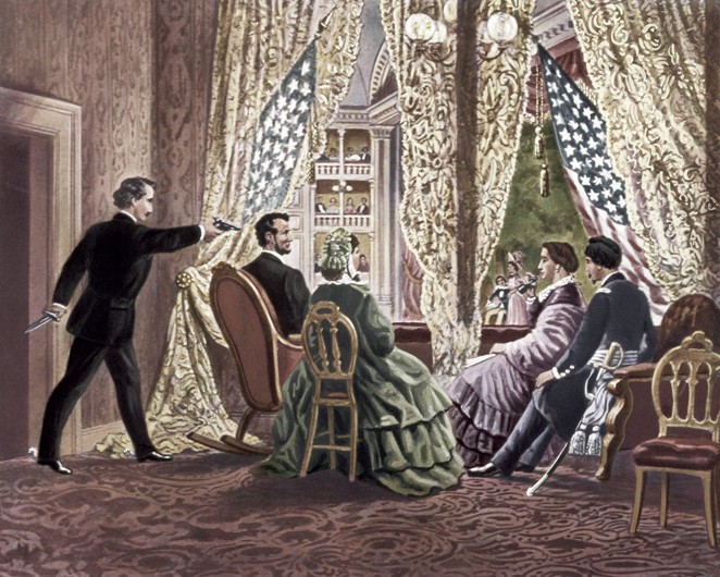 The Assassination of Abraham Lincoln à Artiste inconnu